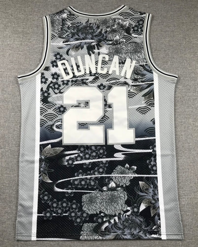 Tim Duncan San Antonio Spurs Official NBA Jersey Mitchell & Ness