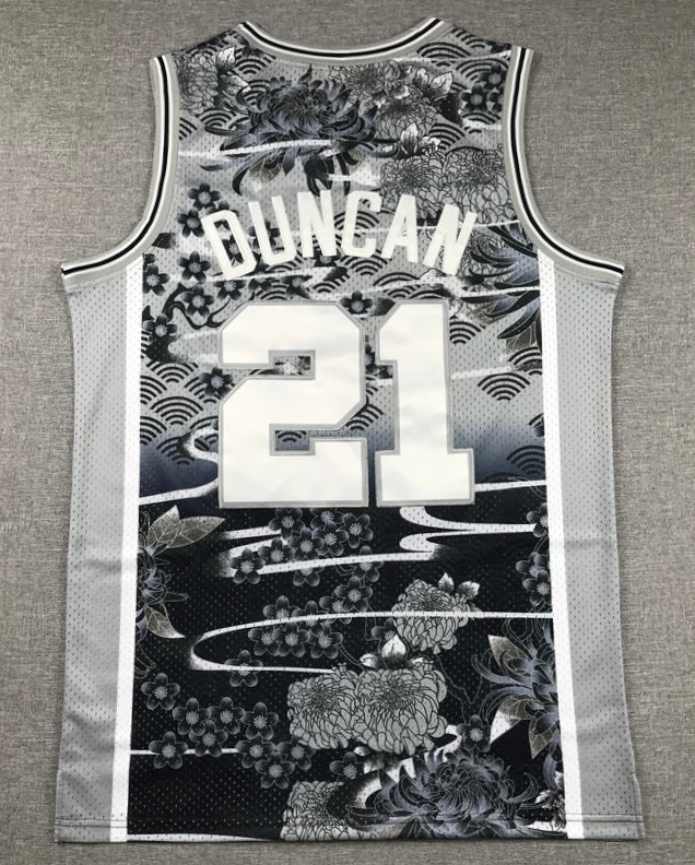 Tim Duncan San Antonio Spurs Official NBA Jersey Mitchell & Ness