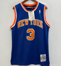 Any NAME and NUMBER customized New York Knicks Official NBA Mitchell & Ness Jersey Blue