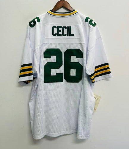 Chuck Cecil Green Bay Packers NFL Mitchell & Ness Jersey white