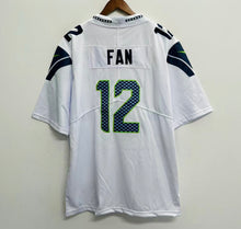 Seattle Seahawks 12 FAN Official NFL Jersey Nike white