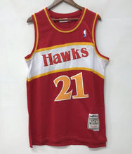 Choose Any NAME and NUMBER customized 1980’s 90’s Atlanta Hawks Official NBA Mitchell & Ness Jersey