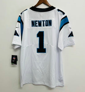 Cam Newton Carolina Panthers Official NFL NIKE Jersey White