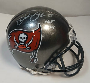 Derrick Brooks Autographed Tampa Bay Buccaneers Mini Helmet with COA