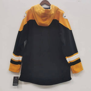 Pittsburgh Steelers NFL official Hockey style hoodie