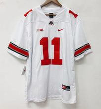 Jaxon Smith - Njigba Ohio State YOUTH KIDS Official NCAA Nike Jersey white