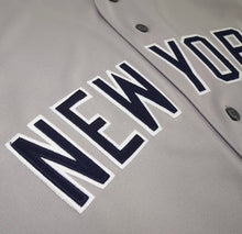 Jorge Posada 2001 World Series New York Yankees Official MLB Jersey Gray