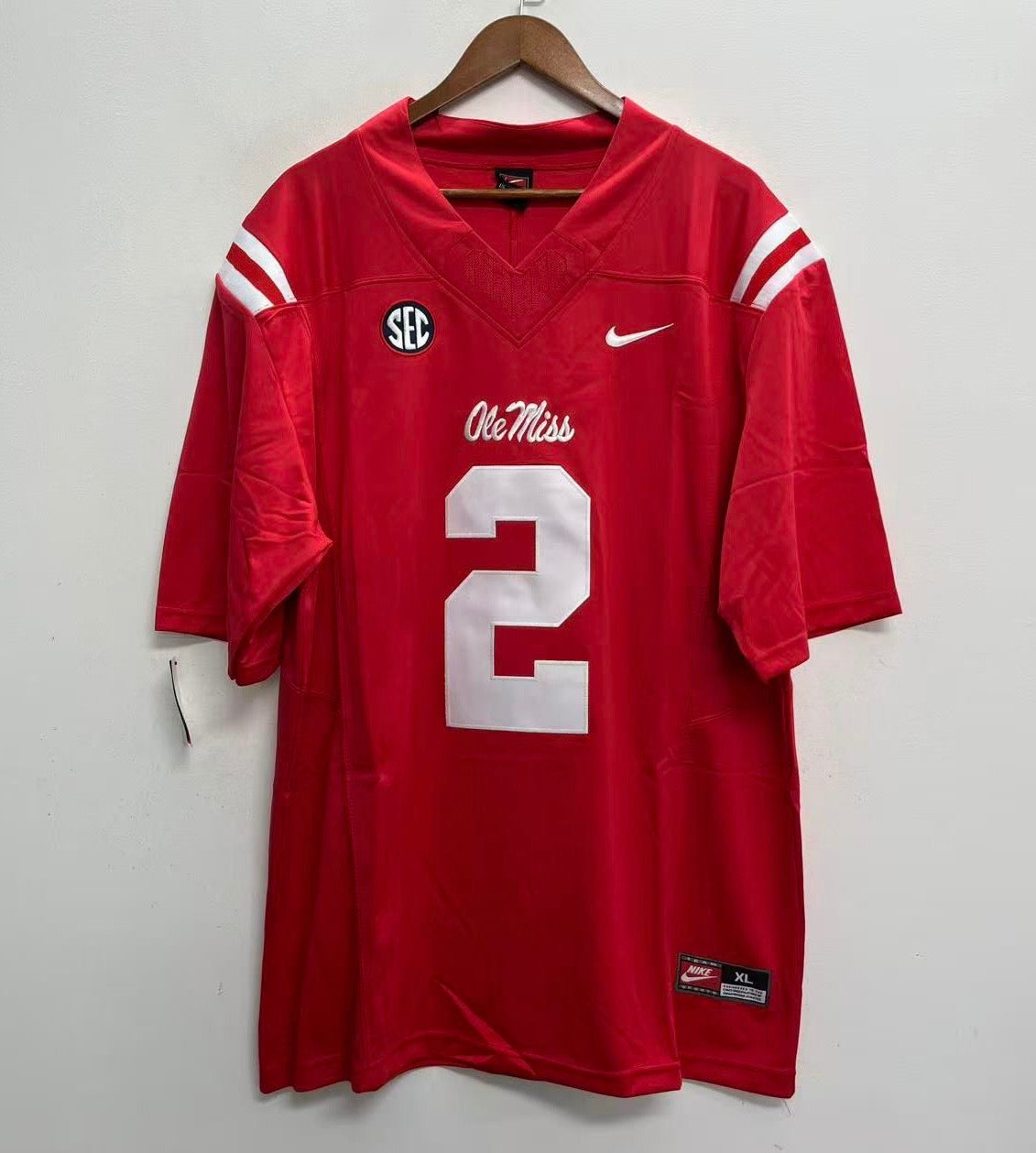 nike ole miss football jersey