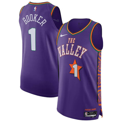 Devin Booker Phoenix Suns Official NBA Nike Jersey The Valley