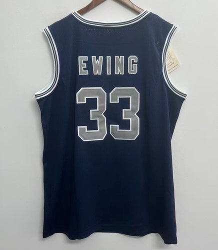 Patrick Ewing Georgetown Hoyas Official NCAA Mitchell & Ness jersey blue