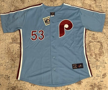 Bobby Abreu Philadelphia Phillies Official MLB Majestic Jersey Retro blue