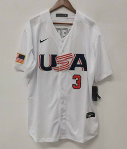 Mookie Betts Team USA Baseball jersey Nike White