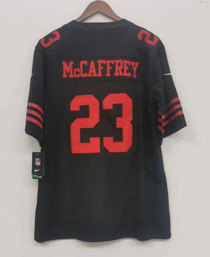 Christian McCaffrey San Francisco 49ers Jersey black