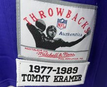 Tommy Kramer Minnesota Vikings Jersey Mitchell & Ness