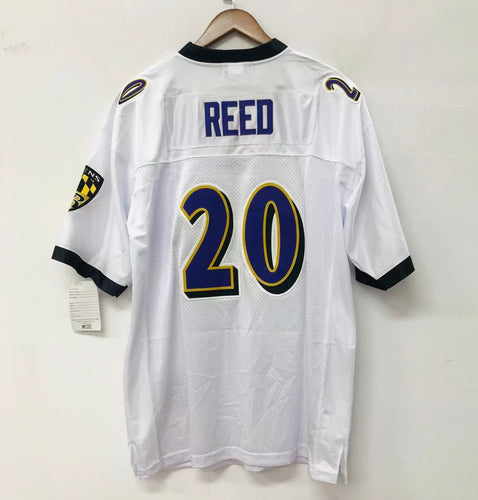 Ed Reed Baltimore Ravens official Mitchell & Ness Jersey white