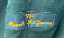 Mark McGwire YOUTH KIDS Oakland Athletics A’s Official MLB jersey green