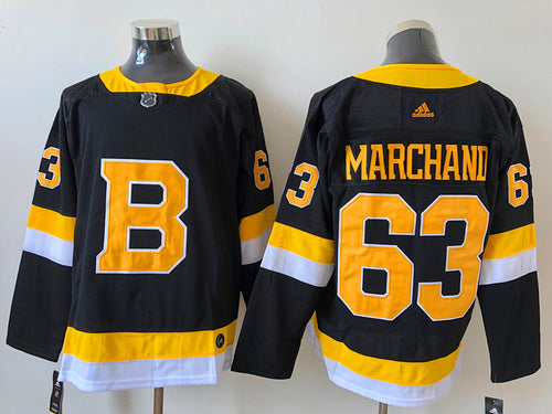 Brad Marchand Boston Bruins NHL Jersey Adidas