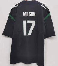 Garrett Wilson New York Jets NFL Nike Jersey black