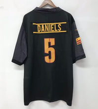 Jayden Daniels Washington Commanders Official NFL NIKE Jersey black