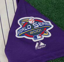 Matt Williams Arizona Diamondbacks Official MLB 2001 World Series Jersey white w/purple sleeves