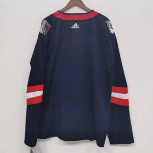 New York Rangers Adidas Jersey Statue of Liberty blank back