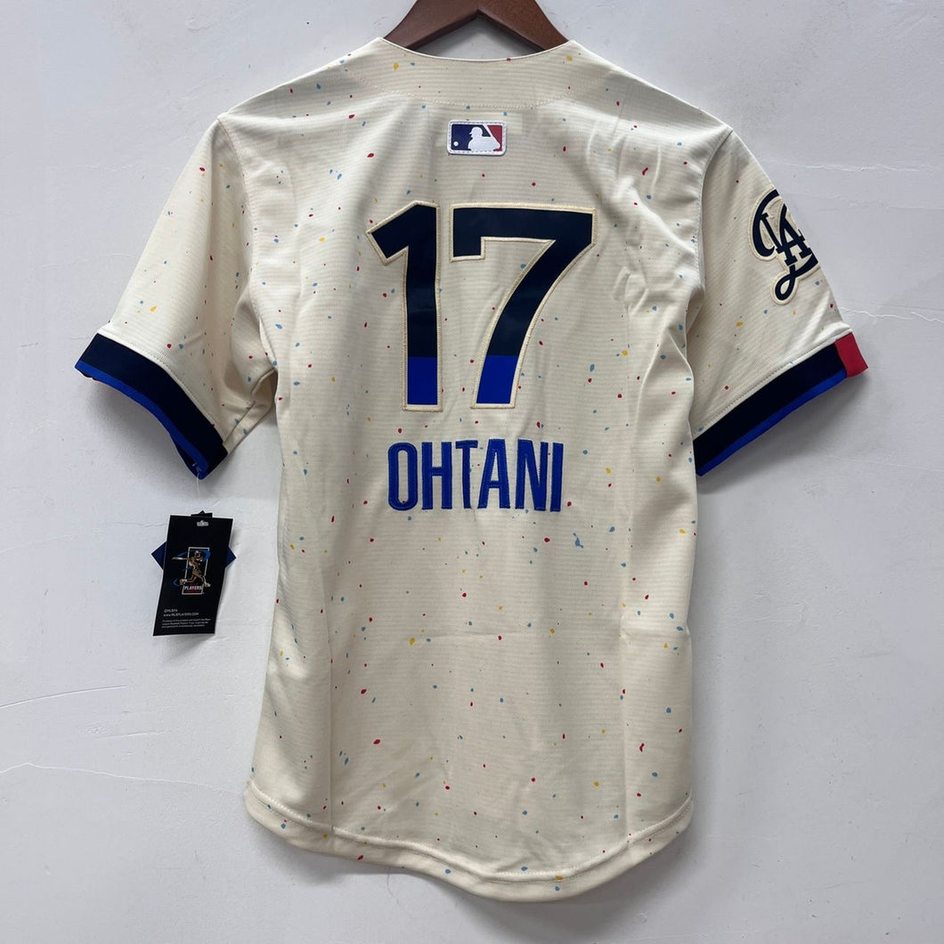 完売限定品 女性用 Dodgers Shohei Ohtani ユニフォーム Women's Los Angeles Dodgers Shohei Ohtani Nike Cream 2024 City