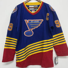 Wayne Gretzky St. Louis Blues Official NHL CCM Jersey blue