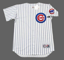 Joe Maddon Chicago Cubs Official MLB Majestic Throwback Jersey gray