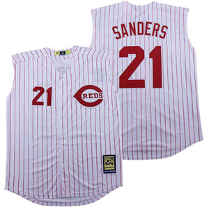 Deion Sanders Cincinnati Reds Jersey Mitchell & Ness