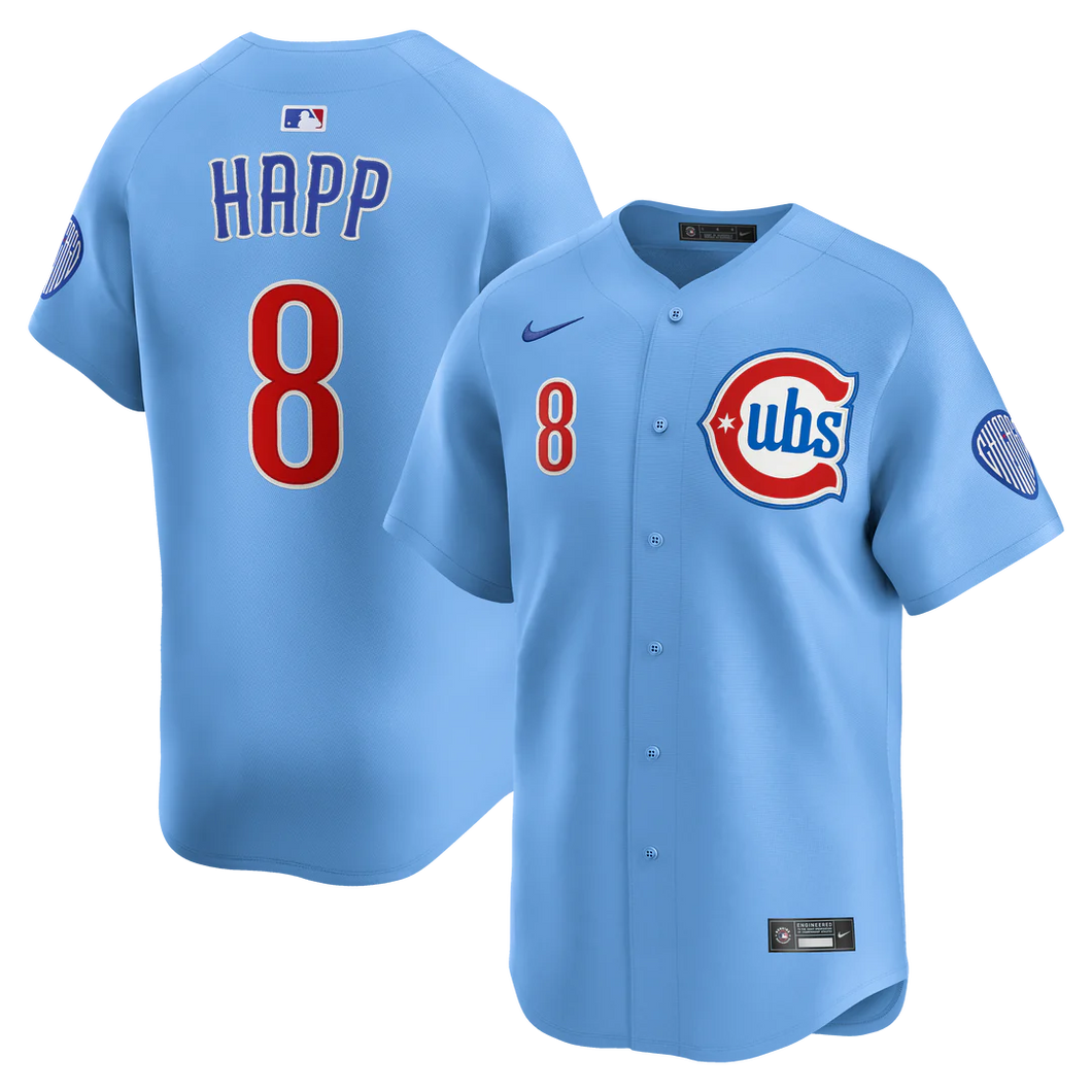 Ian Happ YOUTH KIDS Chicago Cubs Official MLB Nike jersey