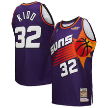 Jason Kidd Phoenix Suns Official NBA Mitchell & Ness Jersey purple