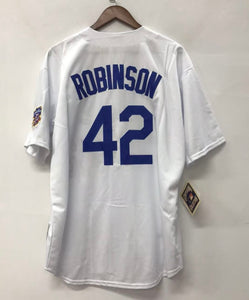 Jackie Robinson Brooklyn Dodgers Jersey Mitchell & Ness white