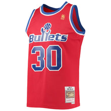 Ben Wallace 1996-97 Washington Bullets Official NBA Mitchell & Ness Jersey