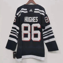 Jack Hughes YOUTH KIDS New Jersey Devils Official NHL Adidas Jersey black