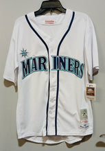 Ichiro Suzuki Seattle Mariners Official MLB Jersey Mitchell & Ness with aqua/blue/white numbers