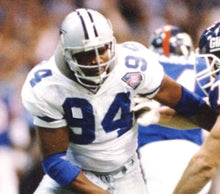 Charles Haley Dallas Cowboys NFL Jersey Mitchell & Ness white