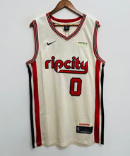 Damian Lillard Portland Trailblazers YOUTH KIDS  Official NBA Nike Jersey Rip City Cream