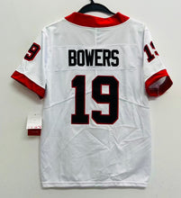 Brock Bowers YOUTH KIDS Georgia Bulldogs Official NCAA Nike Jersey white