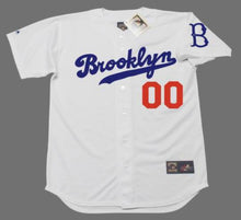 Any Name & Number Customized Brooklyn Dodgers Official MLB jersey Majestic white