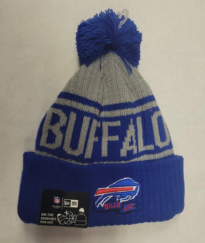 Buffalo Bills NFL New Era winter Hat with Pom Pom