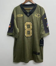 Lamar Jackson Baltimore Ravens Nike military salute to service Jersey