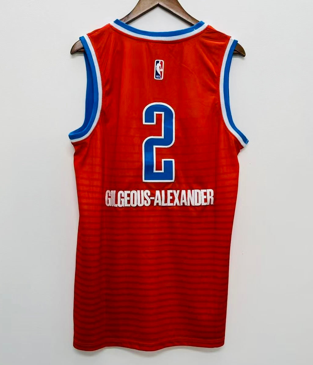 Shai Gilgeous - Alexander Oklahoma City Thunder Official Nike YOUTH Jersey