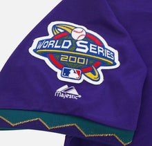 Steve Finley Arizona Diamondbacks 2001 World Series Official MLB Jersey Purple
