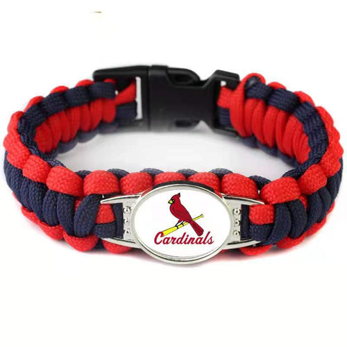 St. Louis Cardinals snap clasp bracelet