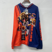 Chicago Bears lightweight hoodie Animated graphics