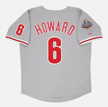 Ryan Howard 2008 World Series Philadelphia Phillies Jersey Gray