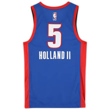 Ronald Holland II Detroit Pistons Official NBA Nike Jersey blue