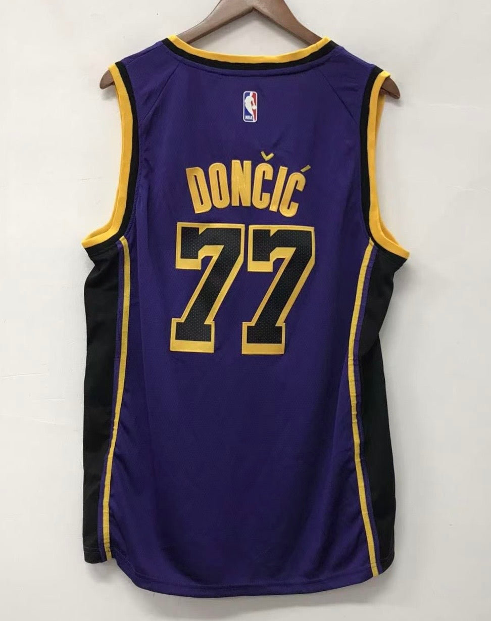 Luca Doncic Los Angeles Lakers Official NBA Jersey