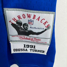 Odessa Turner 1991 New York Giants Official NFL Mitchell & Ness Super Bowl Jersey