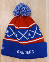 New York Rangers NHL New Era winter Hat with Pom Pom